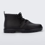 Black Melissa Fluffy Boot