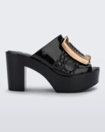 Black Melissa Mule Buckle Up Viktor & Rolf - Image 4