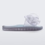 Clear Melissa Beach Slide Flower Y Project