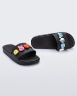 Melissa Beach Slide Next Gen Bt21 Black - Image 3