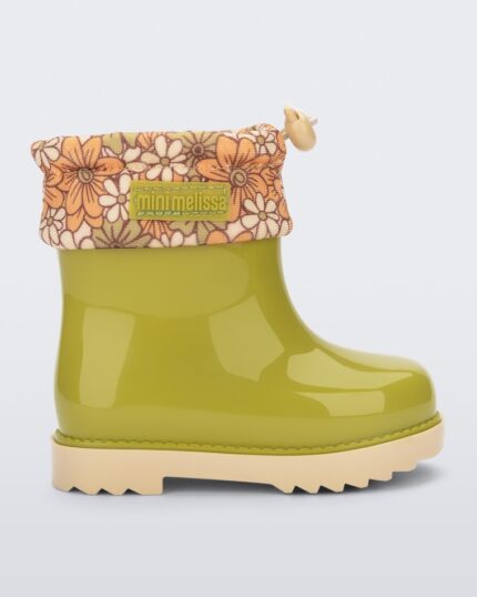 Melissa Mini Rain Boot Baby Green