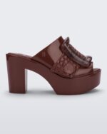 Melissa Mule Buckle Up Viktor & Rolf Brown - Image 4