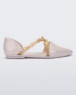 Melissa Pointy Stripe Fly Beige