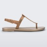 Melissa Sun Ventura Metallic Gold