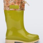 Mini Rain Boot Kids Green Melissa