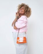 Orange Melissa Mini Cross Bag Buckle Up Viktor & Rolf - Image 2