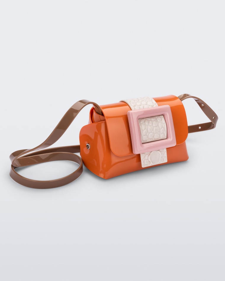 orange_melissa_mini_cross_bag_buckle_up_viktor_rolf.jpg Orange Melissa Mini Cross Bag Buckle Up Viktor & Rolf - Image 1