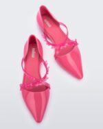 Pink Melissa Pointy Stripe Fly - Image 5