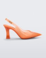 Slingback Heel Larroudé Melissa Orange
