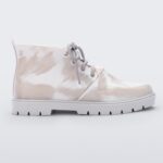 White Fluffy Boot Melissa